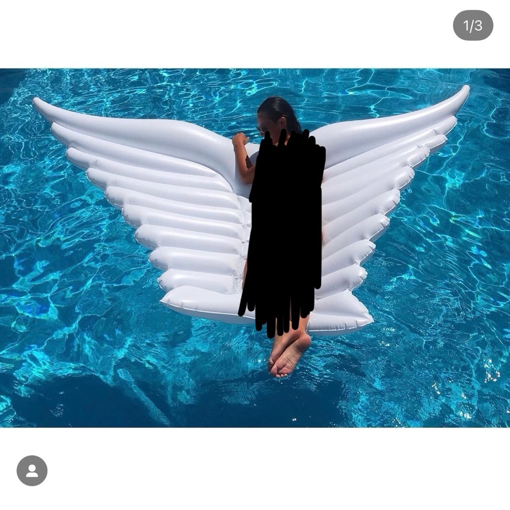 Giant Angel Wings Pool Float - Picture 9 of 9